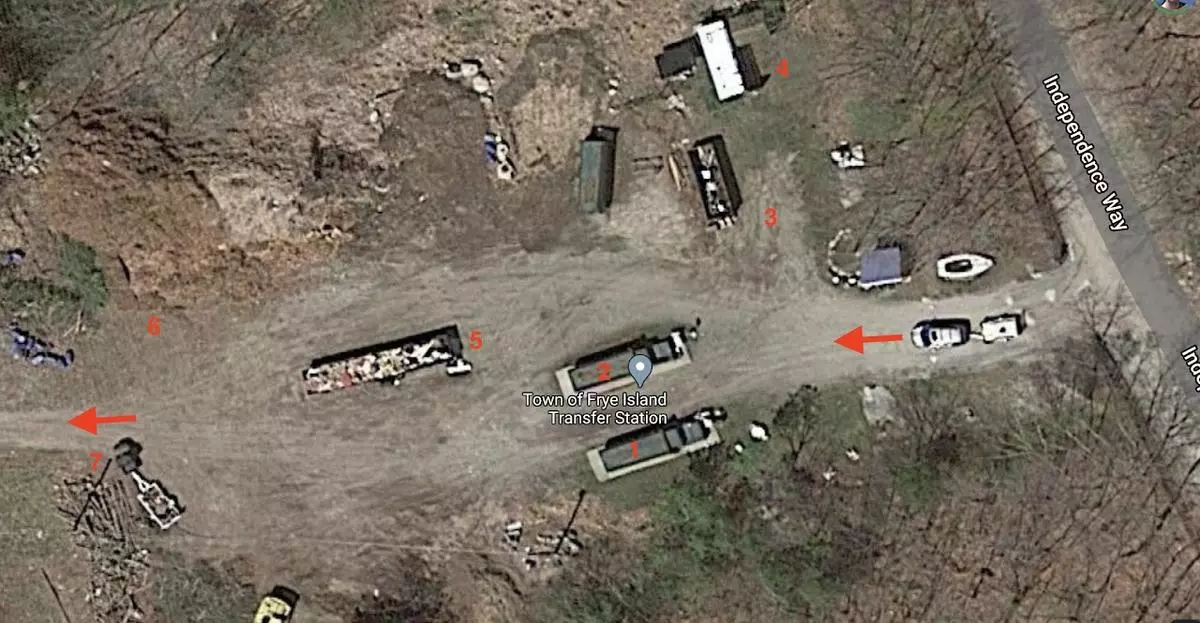 Transfer Station - aerial view